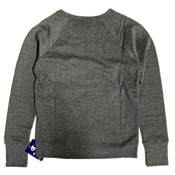 Champion Powerblend Boyfriend Logo Pullover - Picture 3 of 8